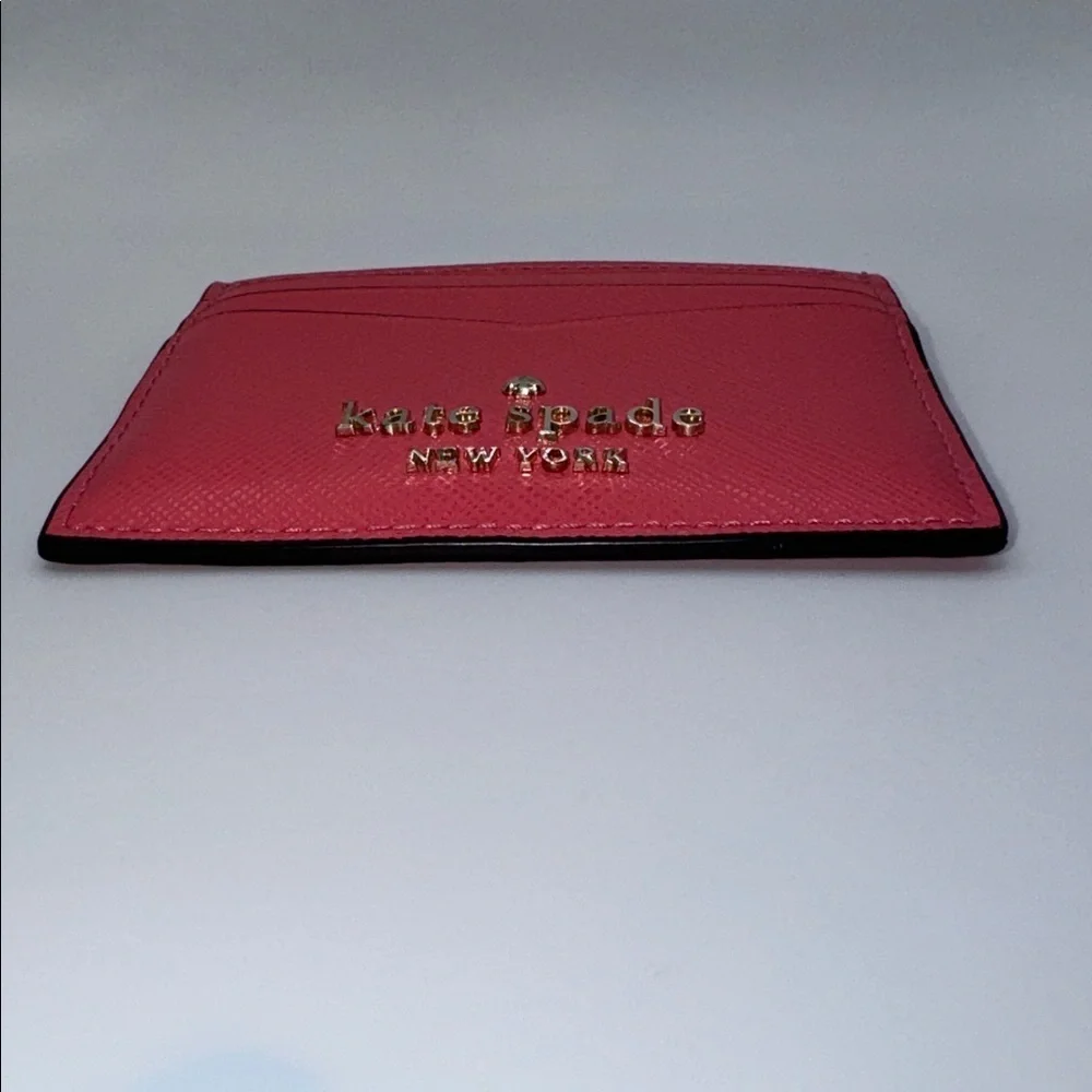 KATE SPADE Madison Pink Slim ID Card Holder